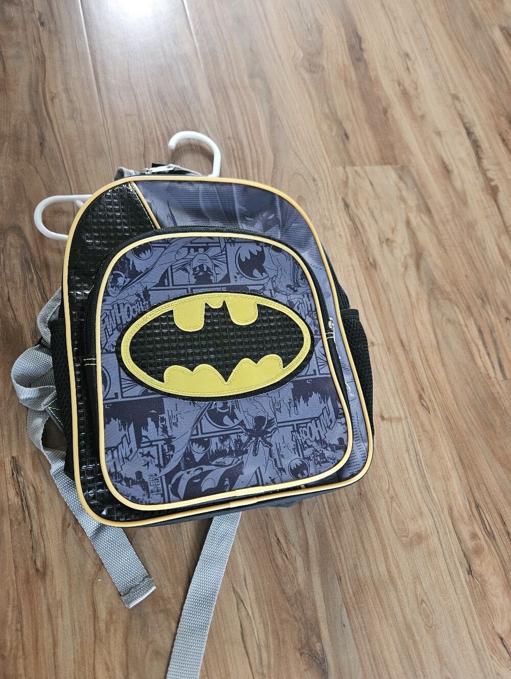 Batman Kids Backpack in Yellow and Black